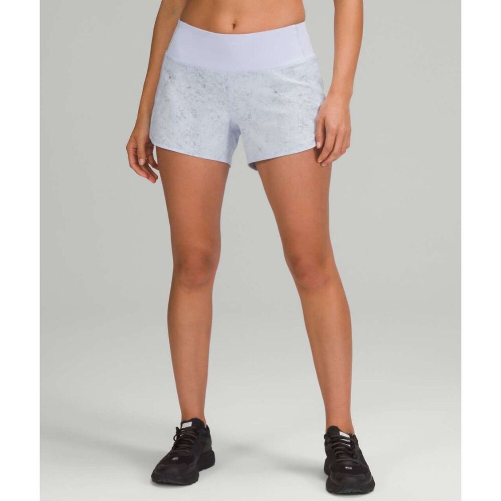 Lululemon Athletica Speed Up High Waisted Lined Shorts Purple 6